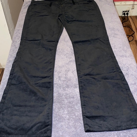 7 For All Mankind Black Flare Jeans - Picture 1 of 14